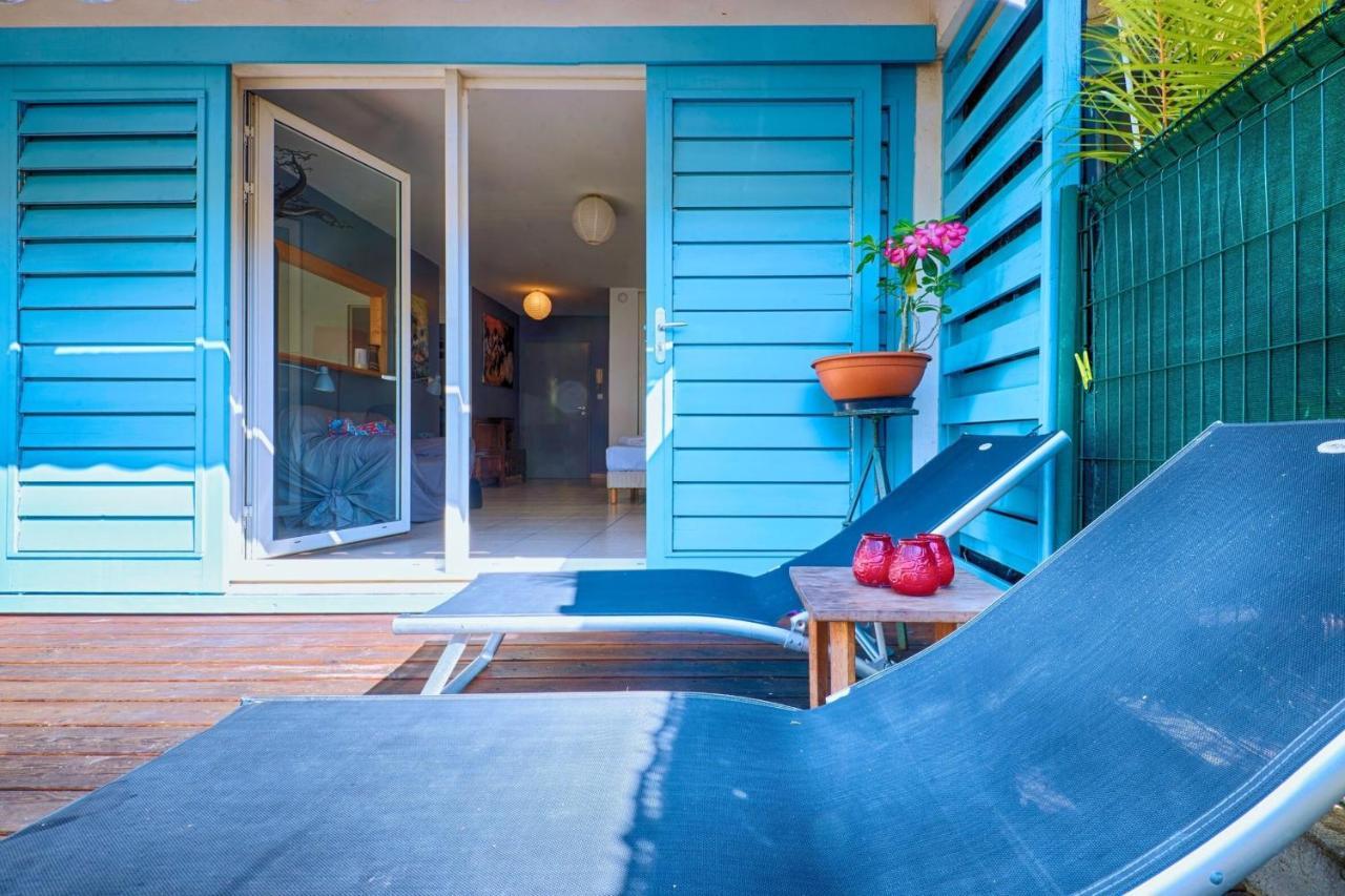 Appartement Escale Bleue Proche De La Mer De Saint-Leu Pour 2 Personnes Bagian luar foto